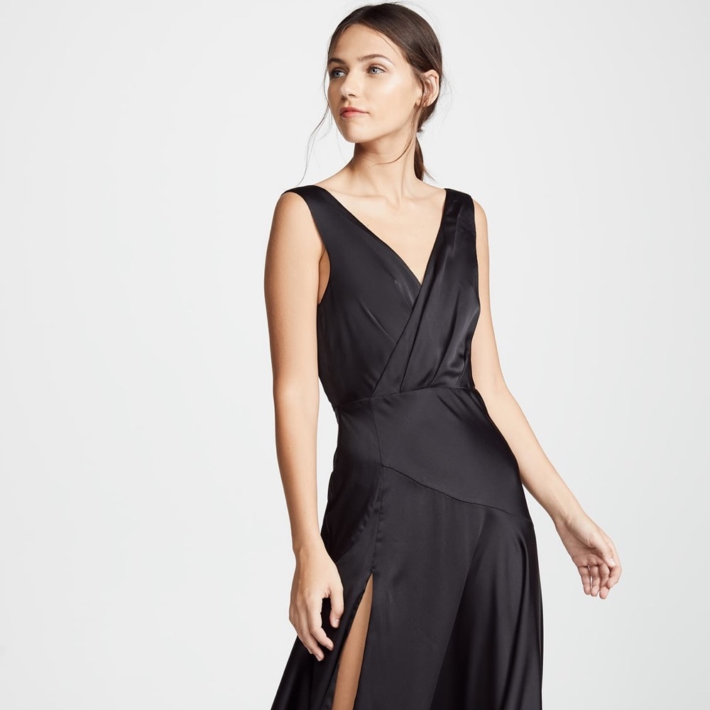 Fame and Partners Escala Dress in Black